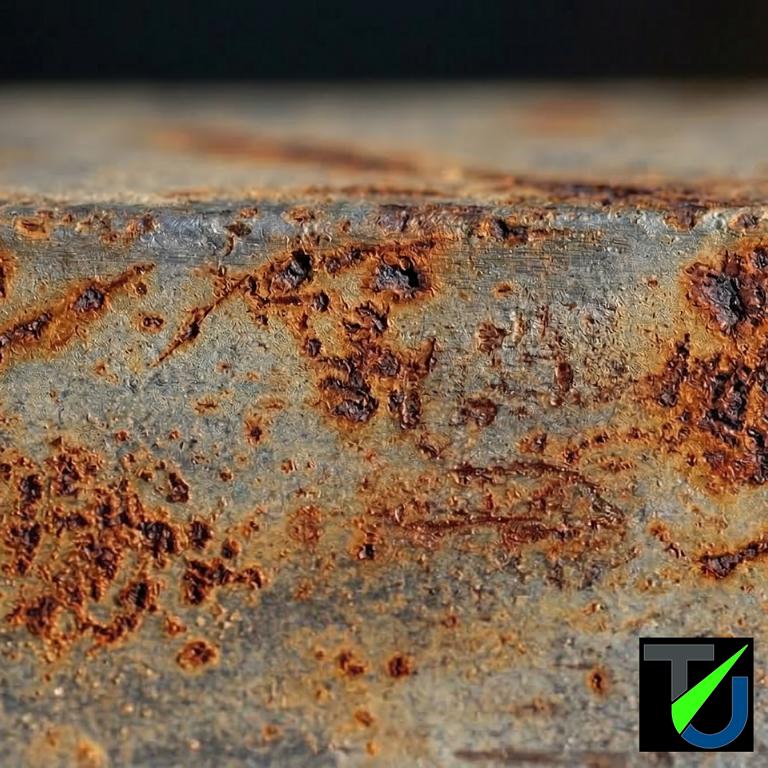 Rostentfernung auf Stahlplatte – Laserreinigung