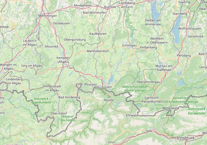 Einsatzgebiete Tirol & Allgäu